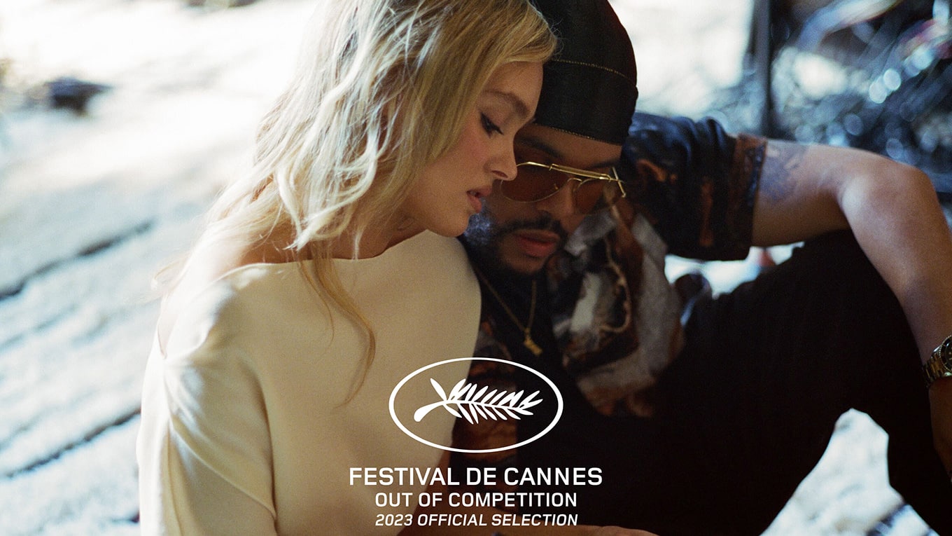 Lily-Rose Depp und The Weeknd in " the="" idol""="