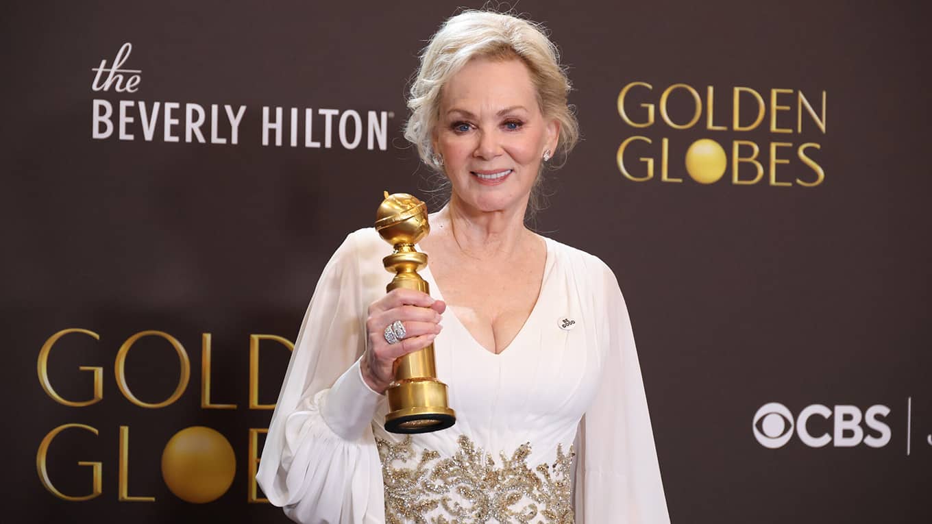 Bild von Jean Smart bei den Golden Globes 2026