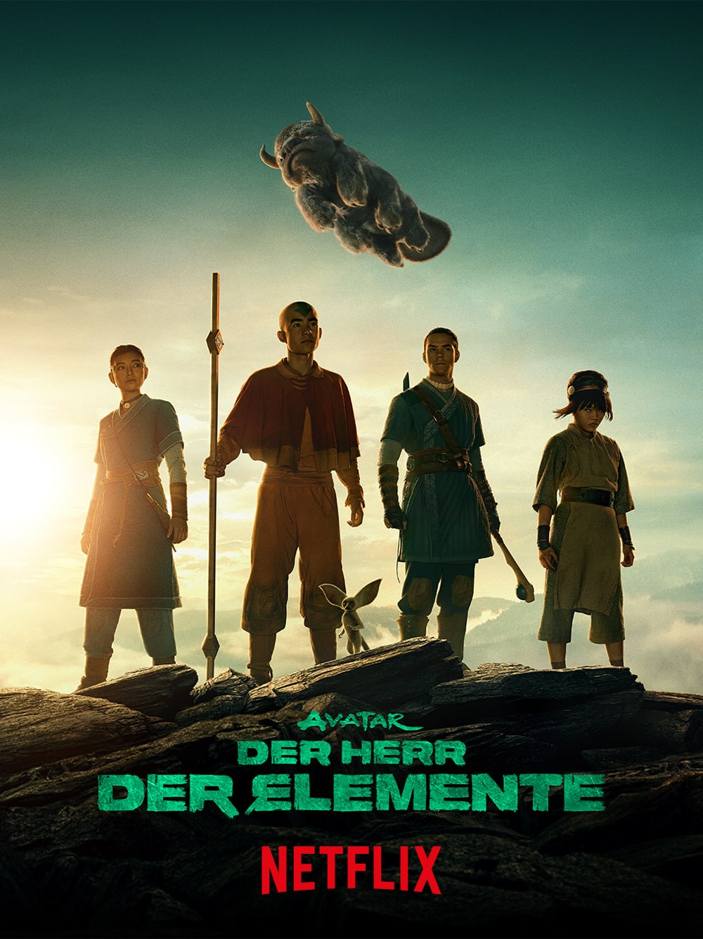 Key Art zur Serie Avatar - Der Herr der Elemente Staffel 2 in 3:4