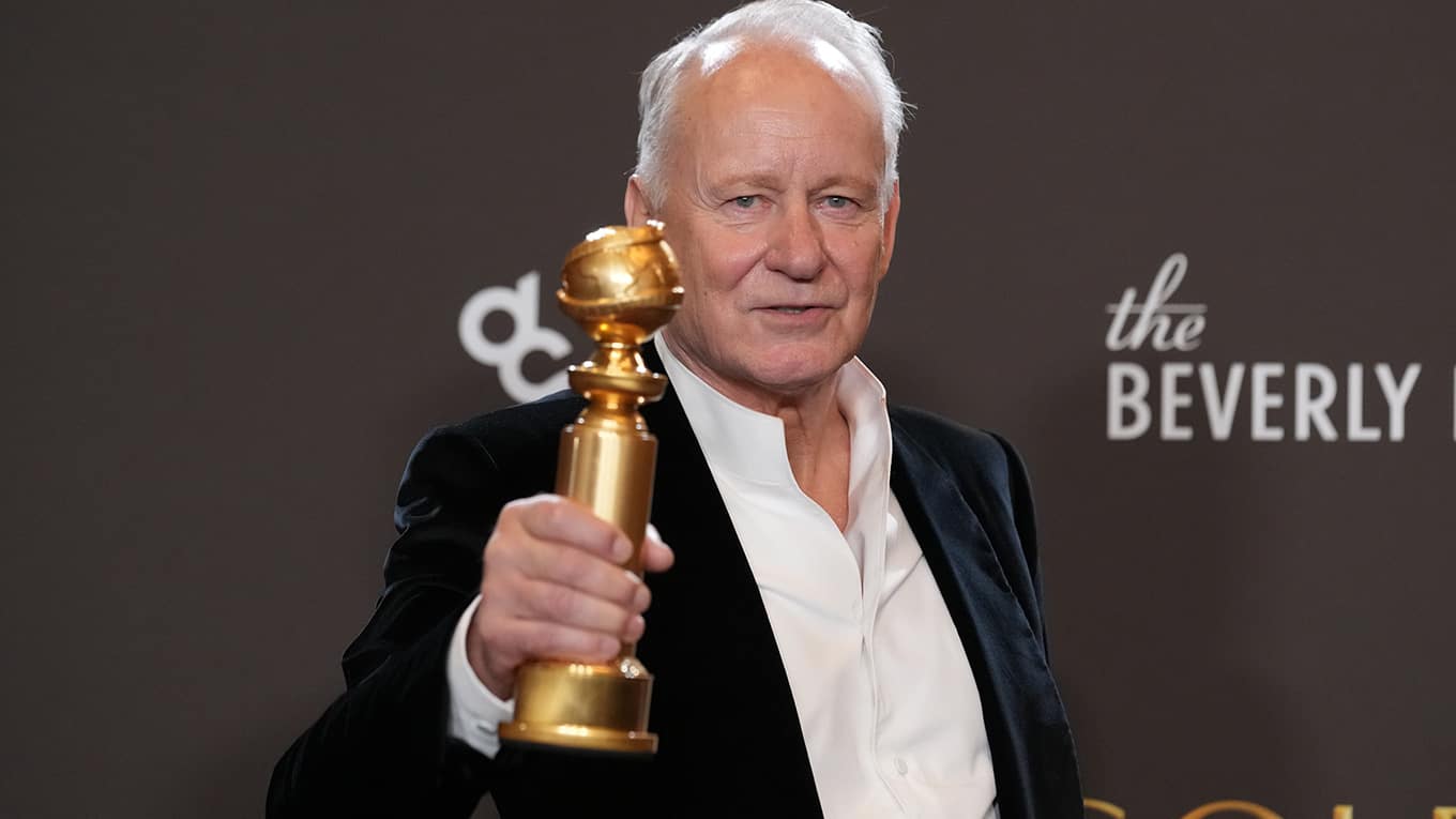 Bild von Stellan Skarsgård bei den Golden Globes 2026