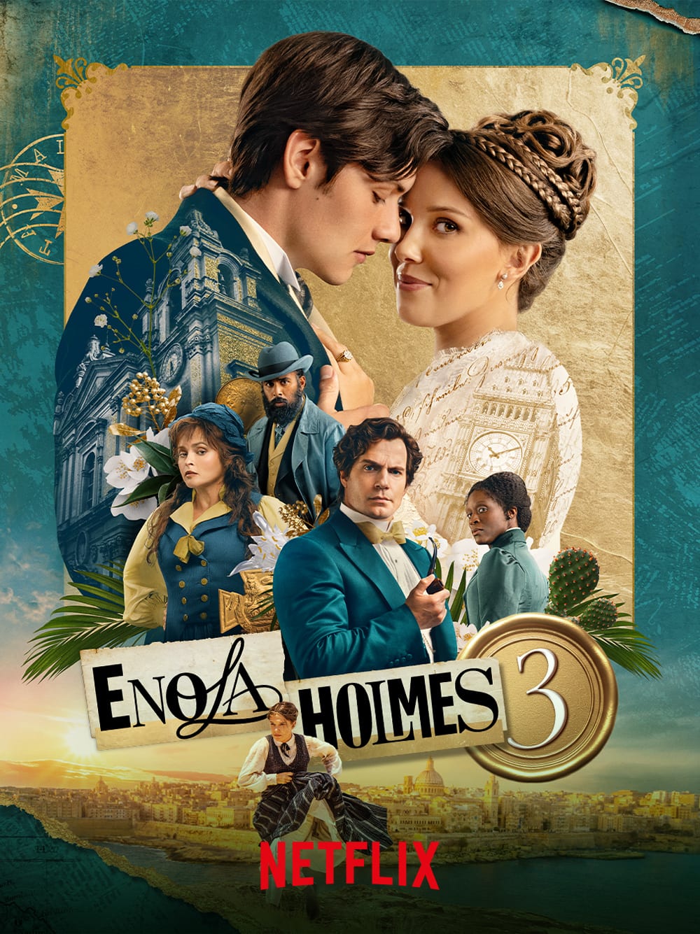 Key Art zu Enola Holmes 3