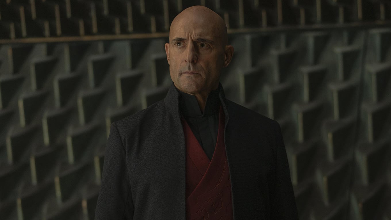 Mark Strong ist Imperator Javicco Corrino in Dune: Prophecy