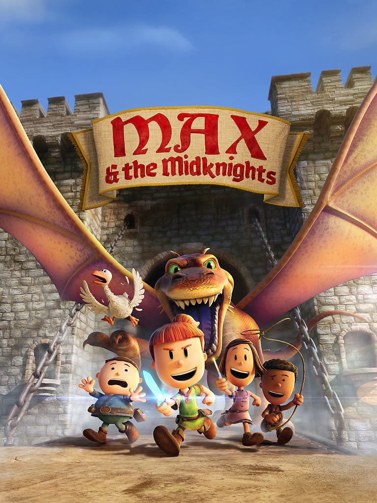 Titelbild zur Kinderserie Max und die Halbritter