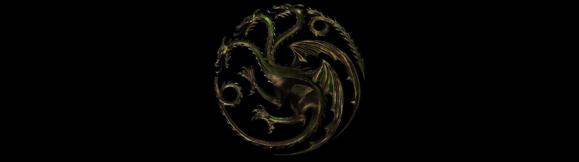 Targaryen Sigil von Team Green von House of the Dragon