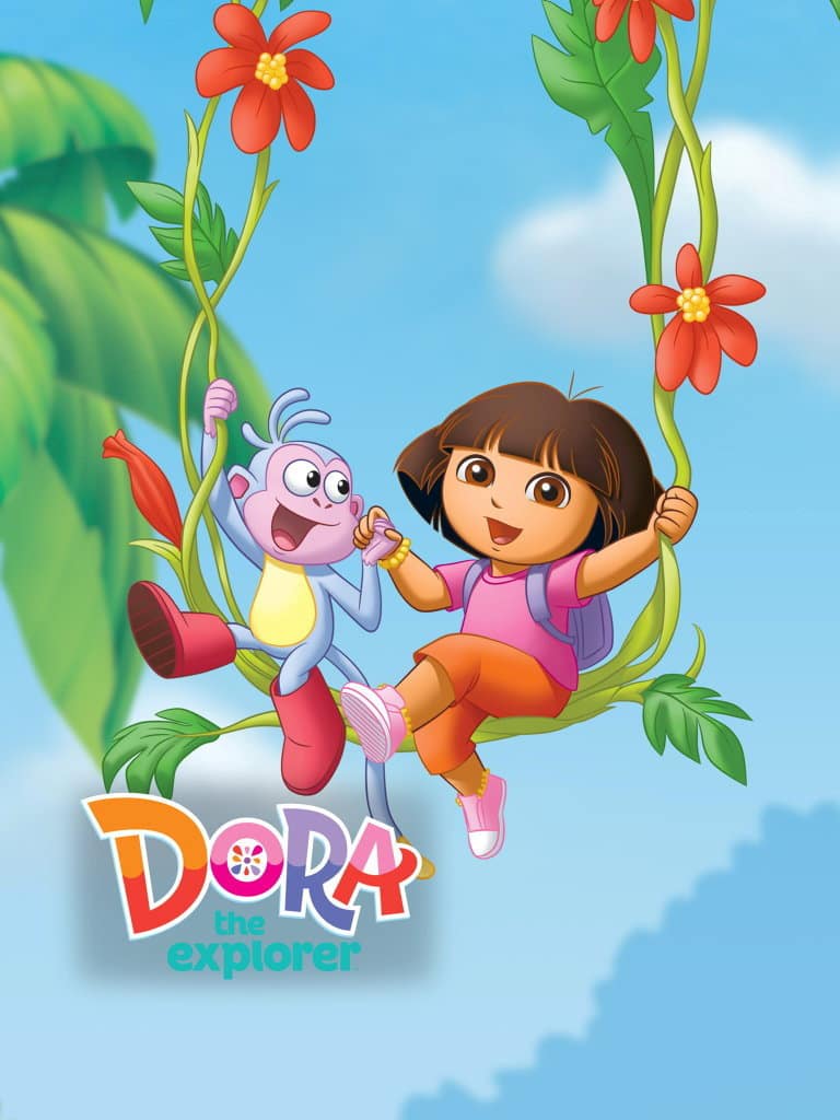 Titelbild - Cover - zur Kinderserie Dora Staffel 8