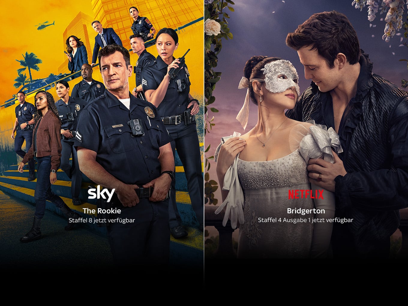 Serien von Sky und Netflix