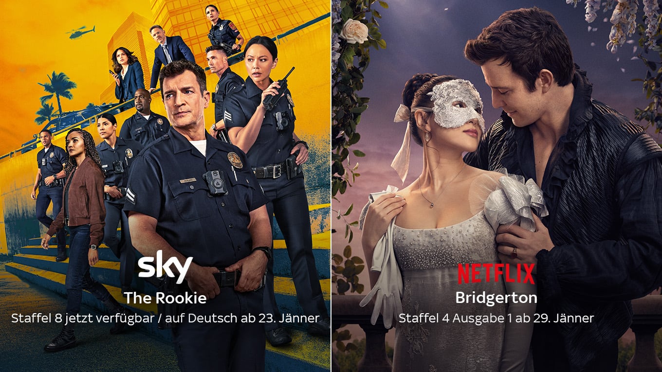 Serien von Sky und Netflix