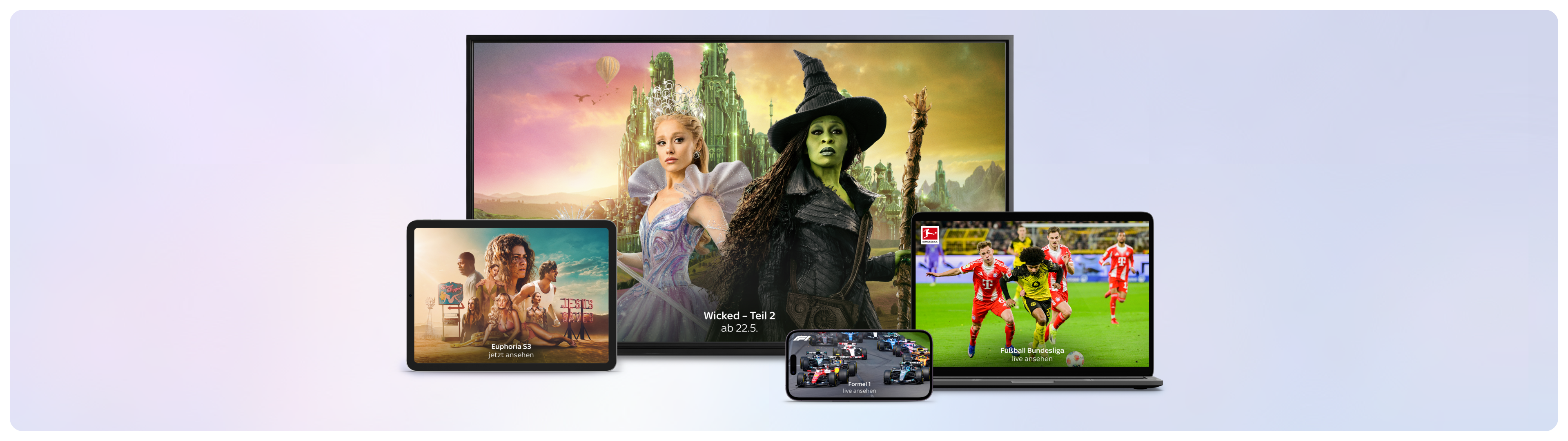 Multiscreen Header Grafik mit vielen Devices