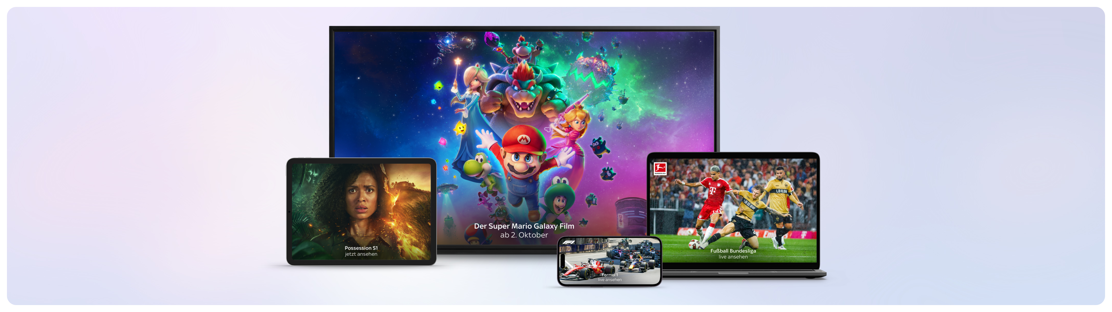Multiscreen Header Grafik mit vielen Devices
