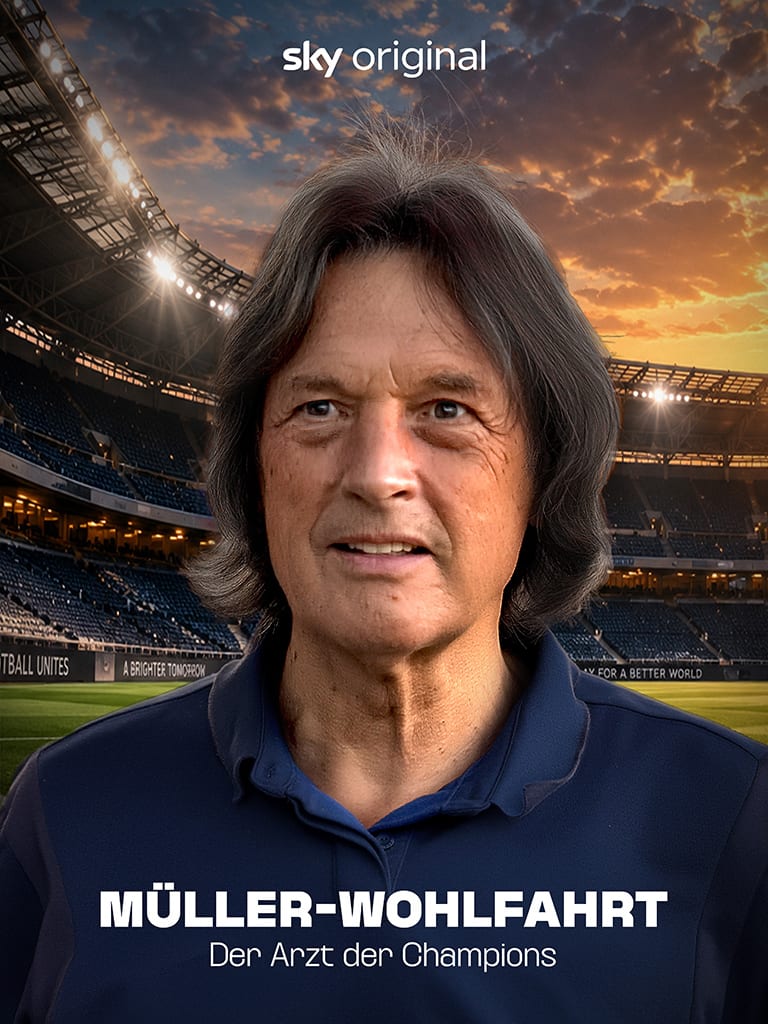 Titelbild zur Dokumentation Müller-Wohlfahrt - Der Arzt der Champions im Format 3:4