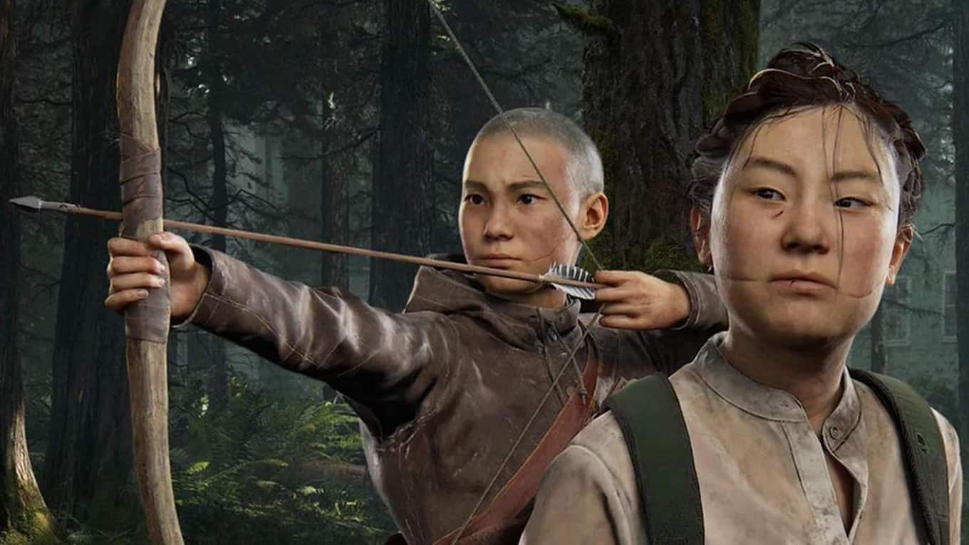 Foto von den Figuren Lev und Yara aus dem Videogame The Last of Us Part II von © Naughty Dog