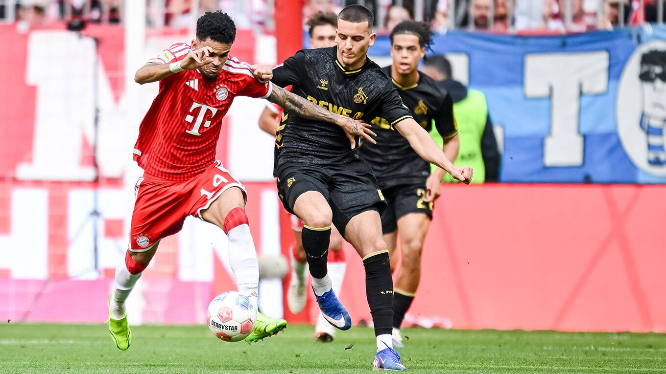 Deine Bundesliga Actionbild Bayern Köln