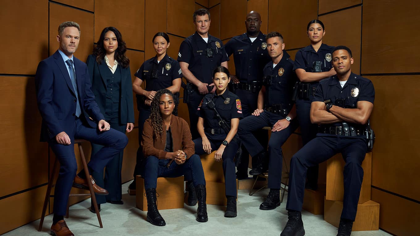 Das Team aus der Serie The Rookie