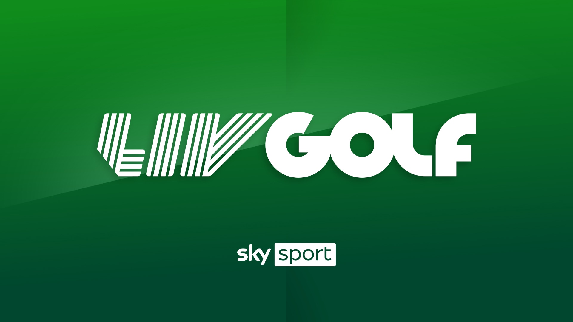 Grafik zeigt Sky Logo und LIV Golf Logo.