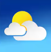 Weather app bild