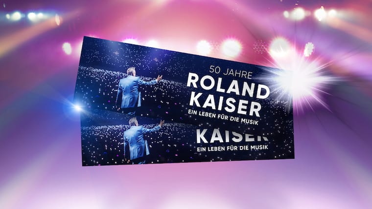 50 Jahre Roland Kaiser – erlebe die neue Dokumentation bei Sky und gewinne Konzerttickets
