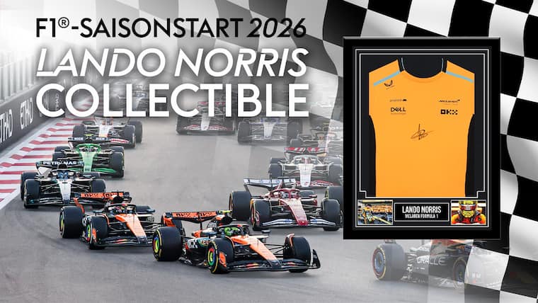 Exklusives Formel 1&reg; Collectible von Weltmeister Lando Norris zum Saisonstart