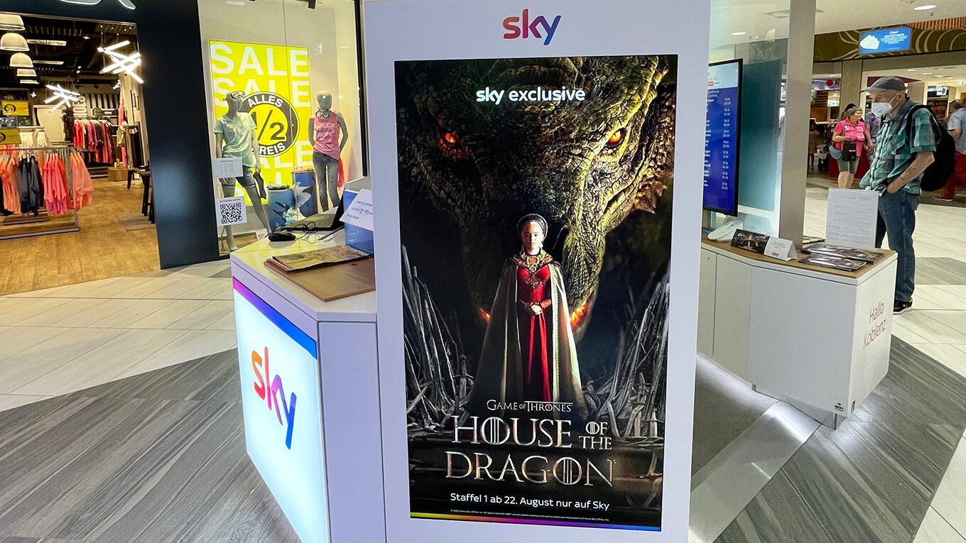 Sky Shops Jetzt Sky in Einkaufszentren ausprobieren Sky