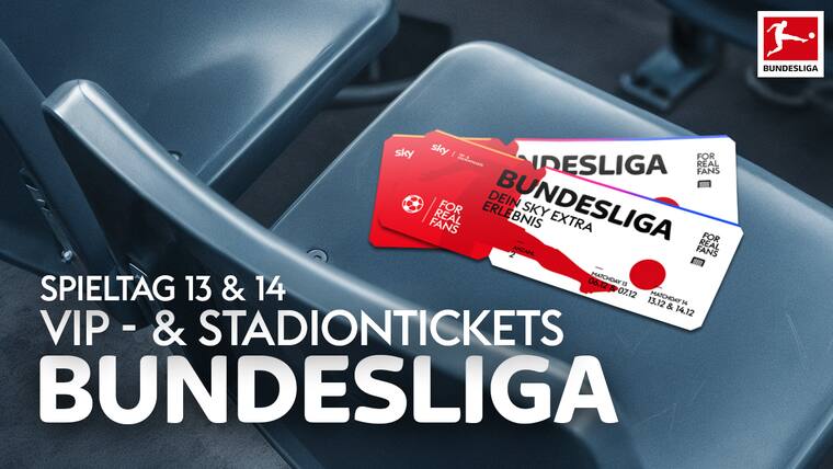 VIP-Plätze & Stadiontickets für deinen Lieblingsclub!​