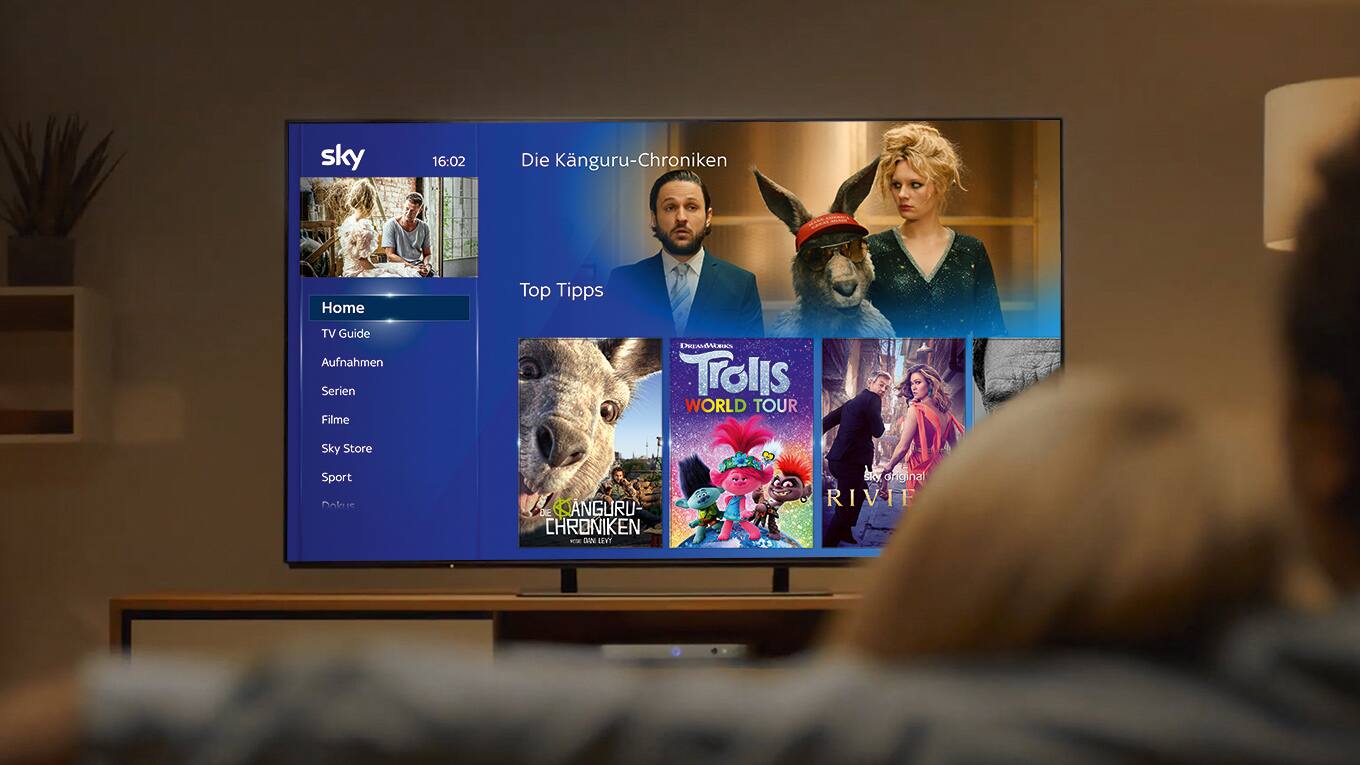Sky Q TV, Streaming & Apps Jetzt mit Amazon Prime Video Sky
