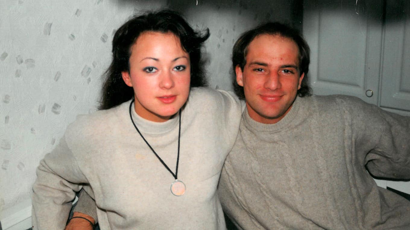 Norman Franz mit seiner damaligen Ehefrau Sandra C.