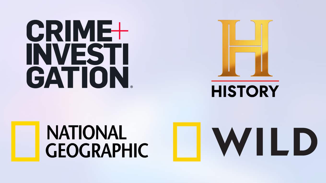 Weitere Doku-Sender: National Geographic, National Geographic Wild, History Channel und Crime+Investigation