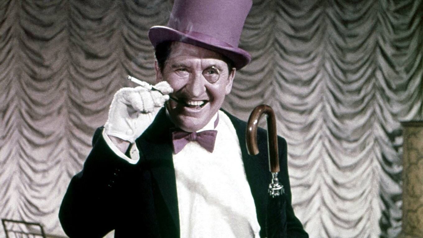 Burgess Meredith als Pinguin in der 