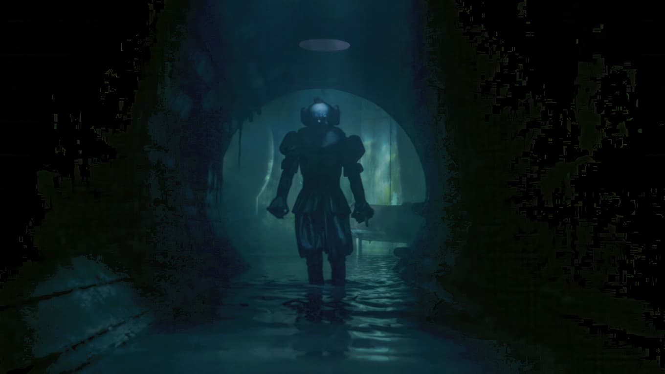 Bill Skarsgård als Horrorclown Pennywise in der HBO-Serie ES: Welcome to Derry