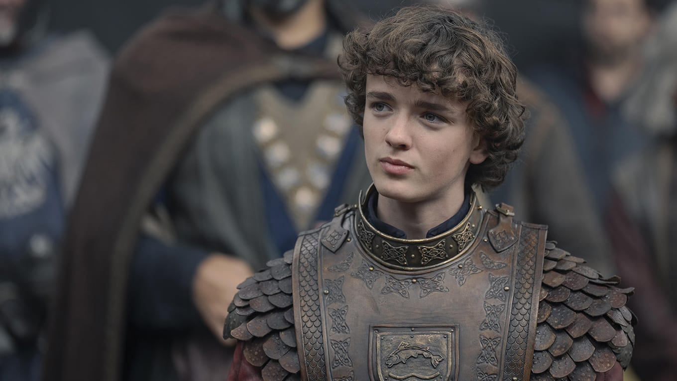 Archie Barnes als Oskar Tully in House of the Dragon Staffel 2 Episode 7
