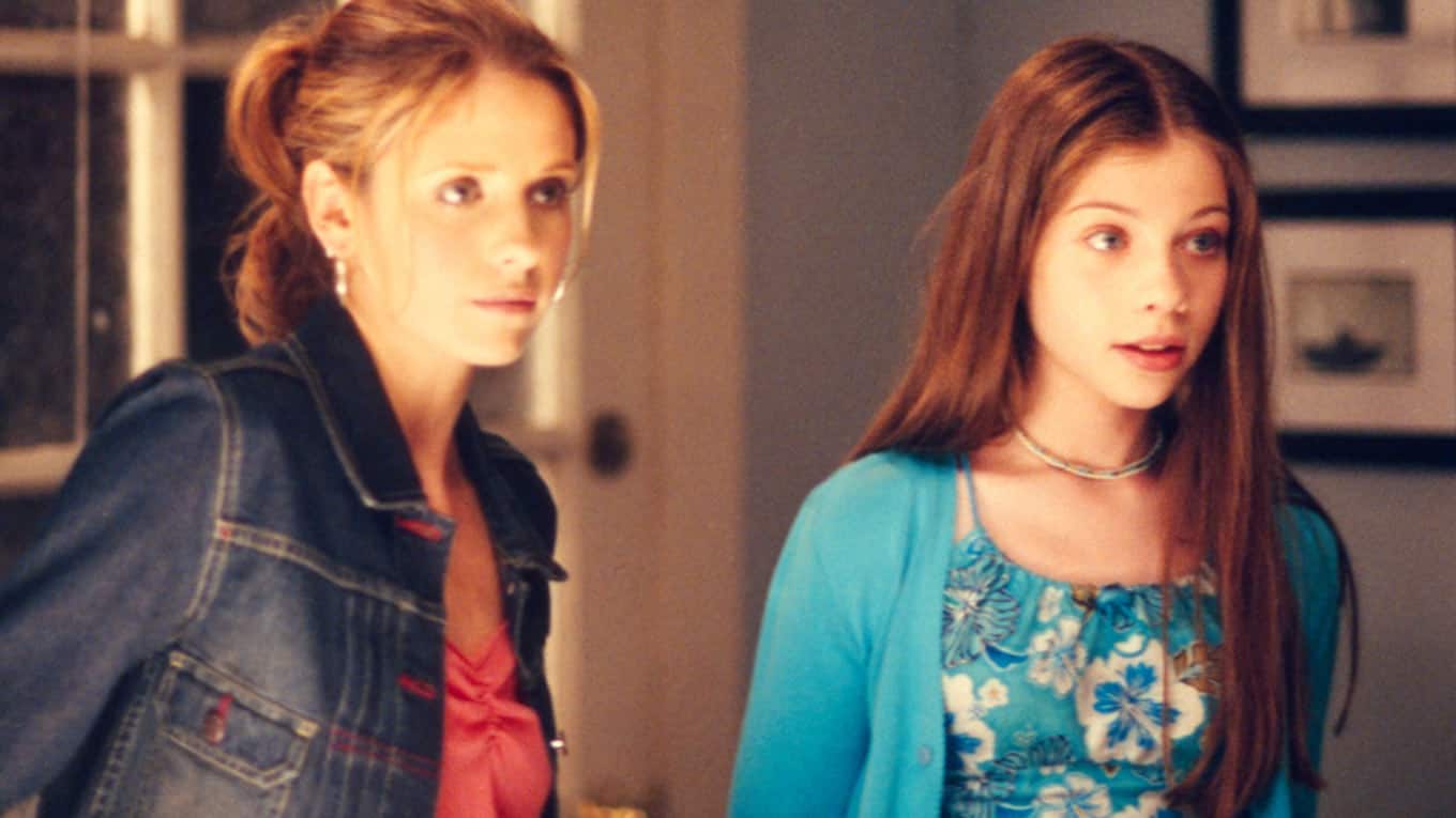 Michelle Trachtenberg mit Sarah Michelle Gellar in 