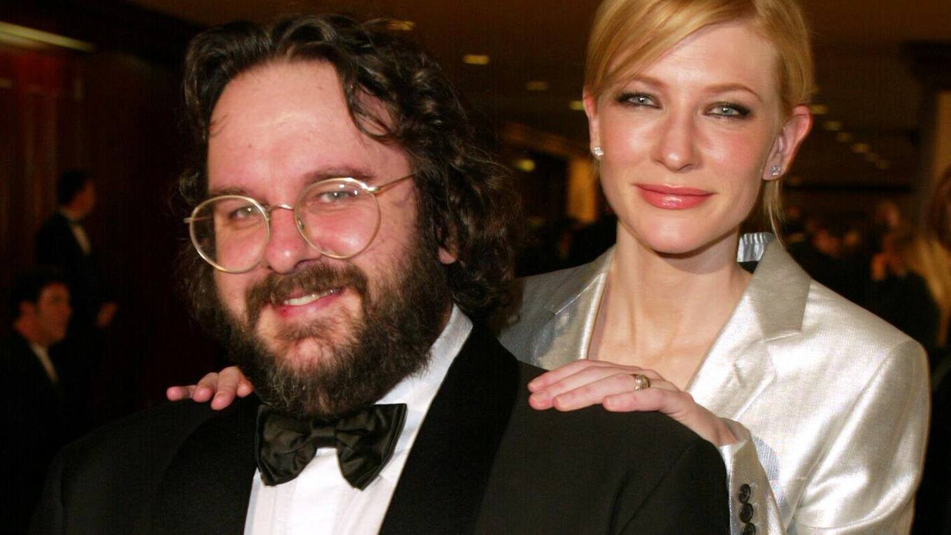 Regisseur Peter Jackson und Cate Blanchett bei den Directors Guild of America Awards 2003
