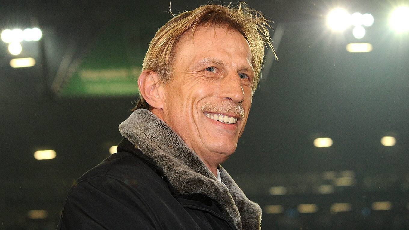 Christoph Daum bei dem UEFA Europa League Spiel (Saison 2011/2012) Hannover 96 gegen Club Brügge.