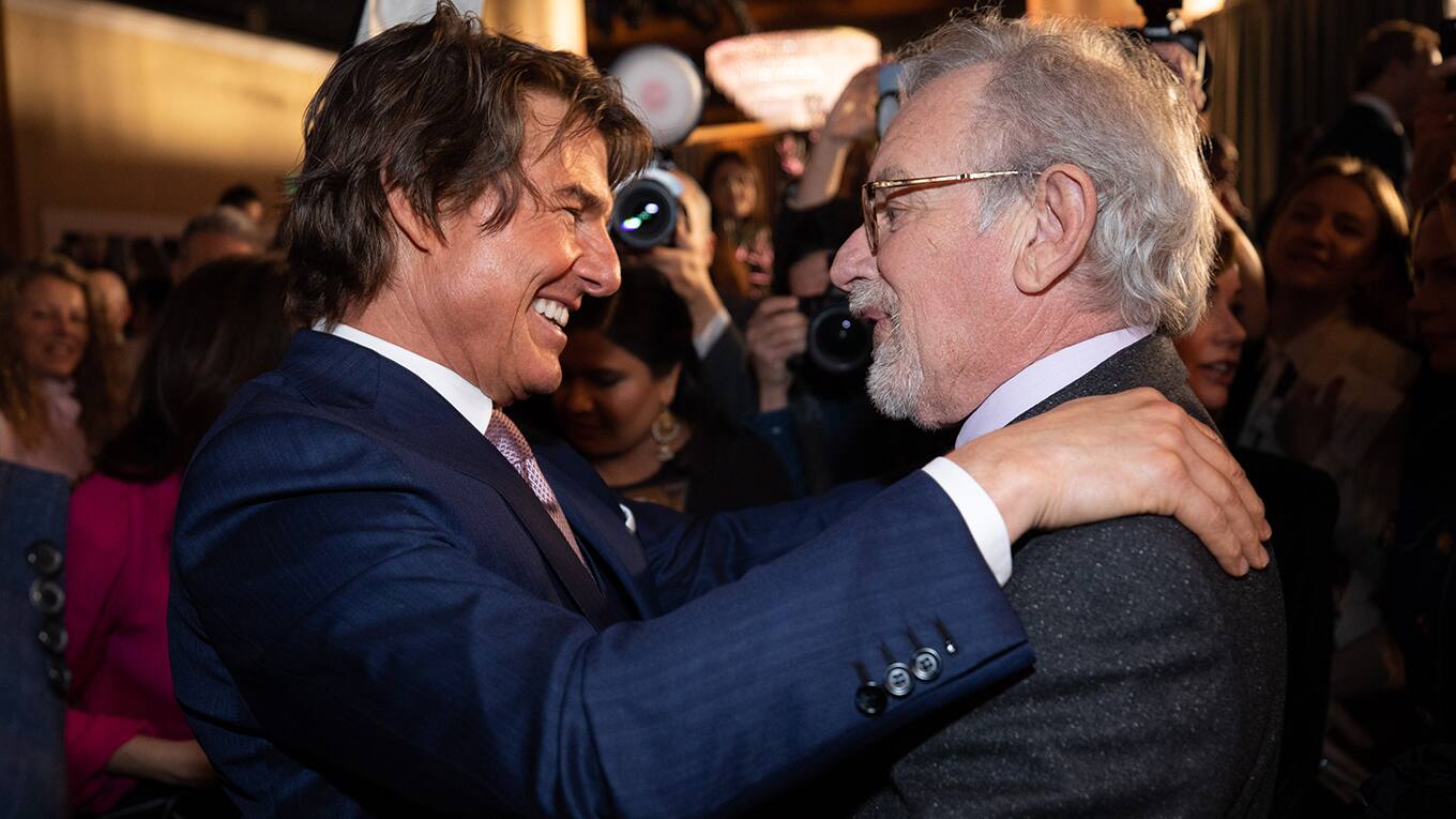 Tom Cruise und Steven Spielberg trafen sich beim Oscar-Lunch