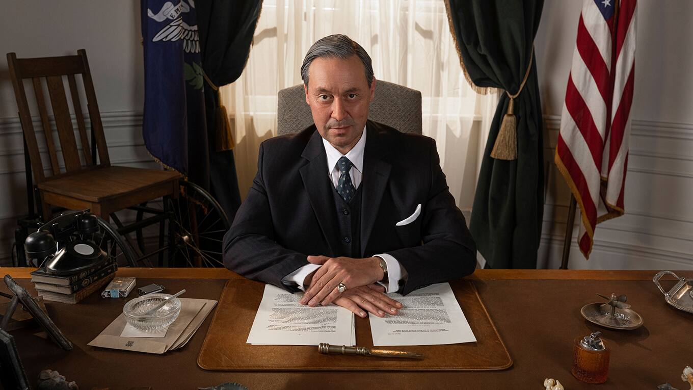 Christian McKay übernimmt die Rolle von Franklin D. Roosevelt in 