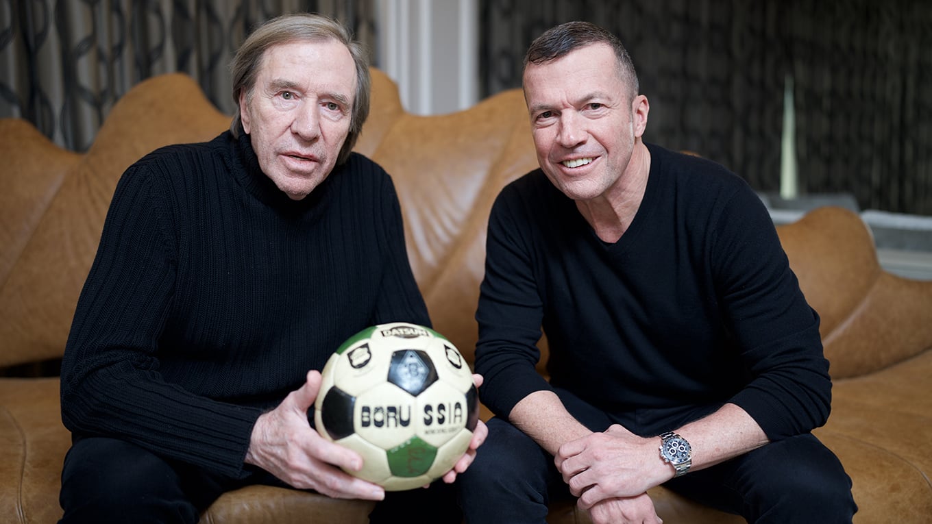 Mythos Borussia: Eine Legende wird 125 - Günter Netzer und Lothar Matthäus