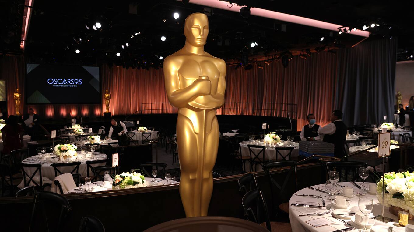 Der Oscar-Lunch fand im Beverly Hilton statt.