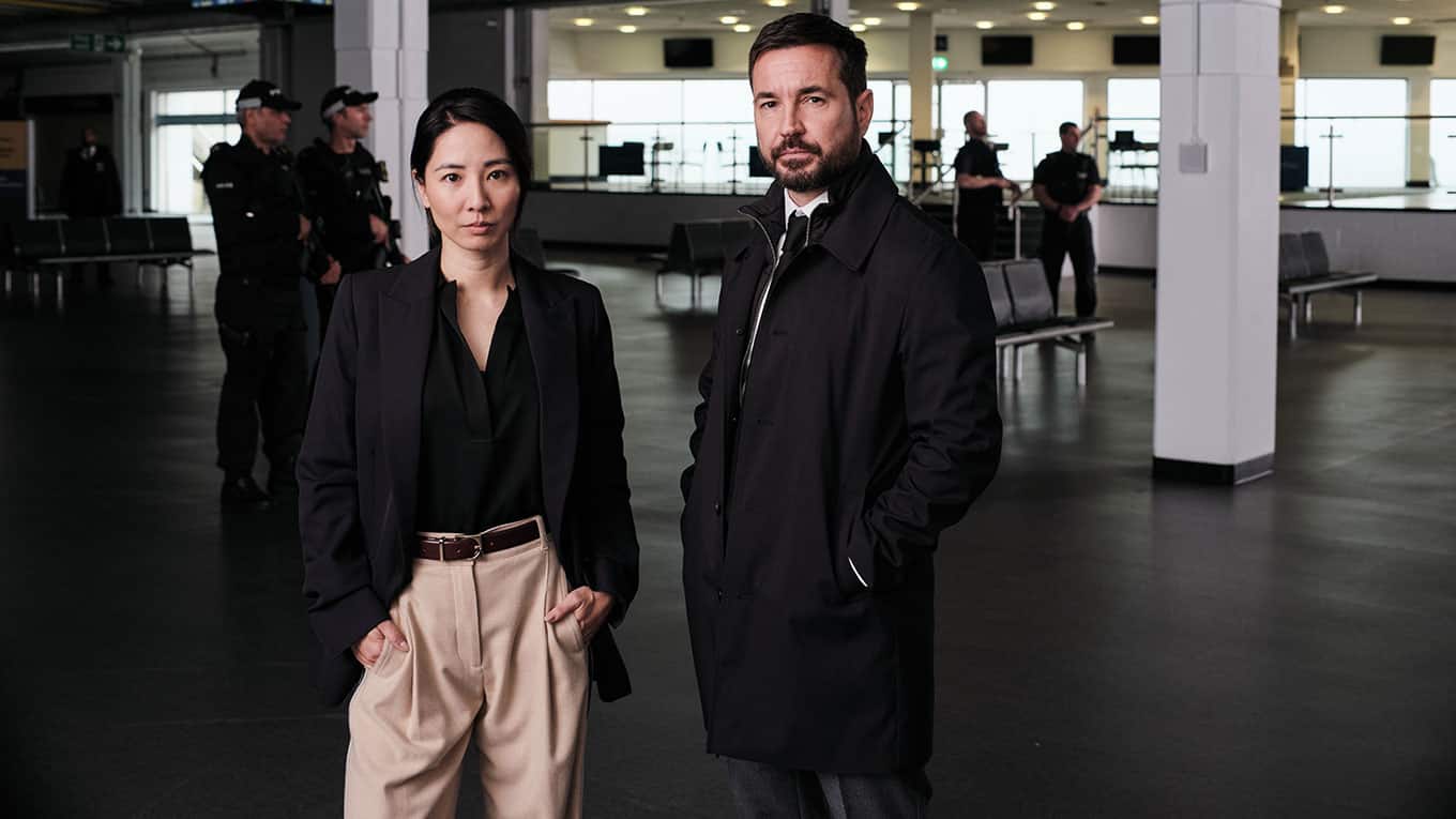 Foto von Jing Lusi und Martin Copston in 