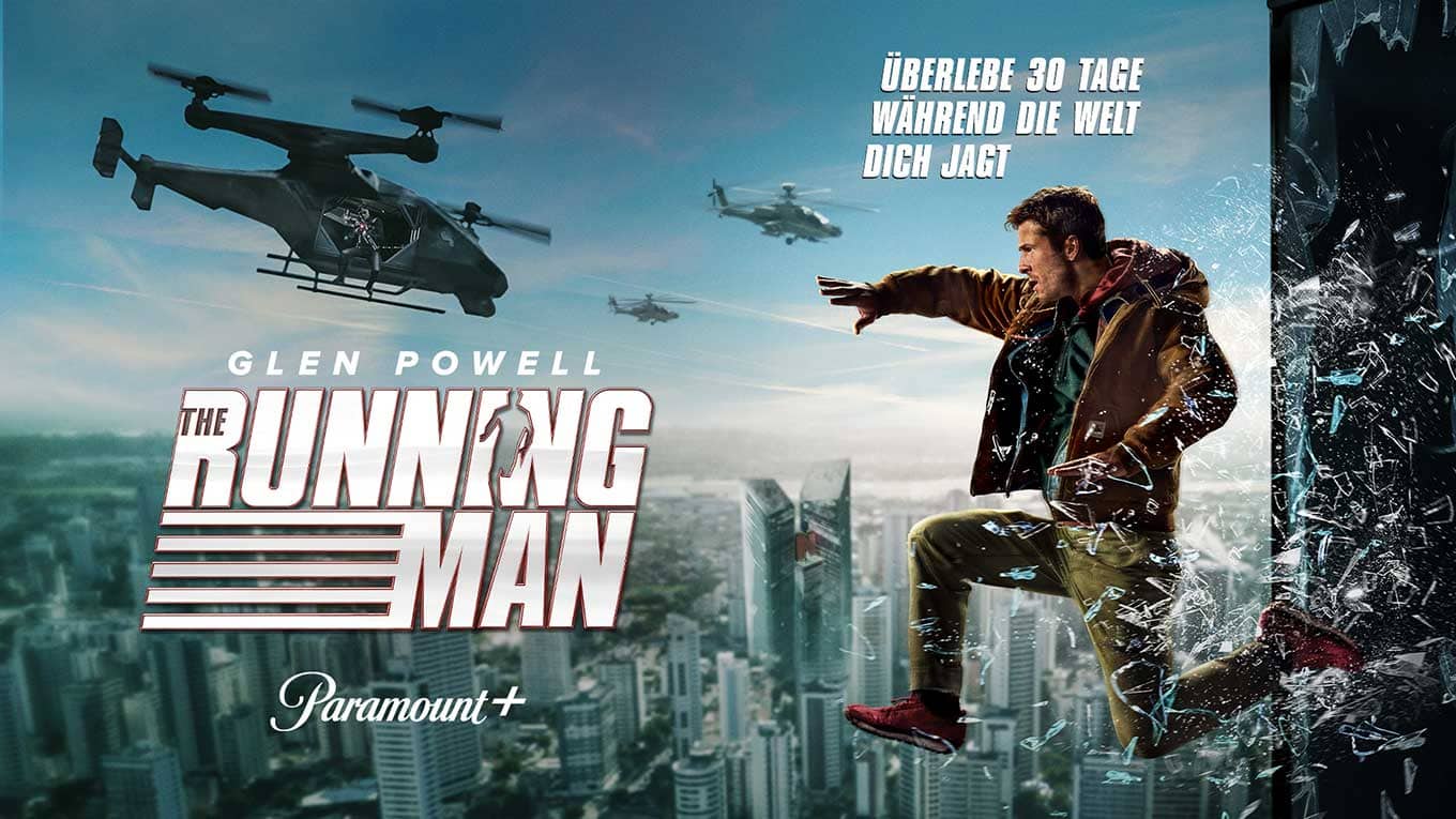 The Running Man  - Key Art