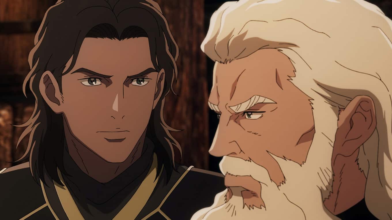 Szenenbild aus dem Animationsfilm Der Herr der Ringe: Die Schlacht der Rohirrim