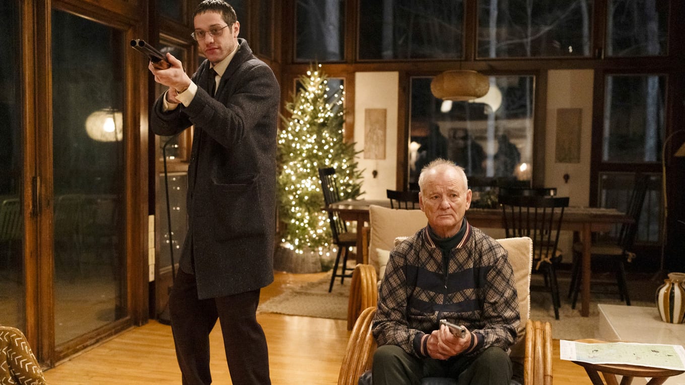 Szenenbild aus dem Film Riff Raff - Verbrechen ist Familiensache mit Bill Murray und Pete Davidson