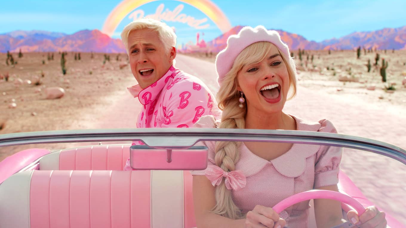 Margot Robbie und Ryan Gosling im Kinohit 