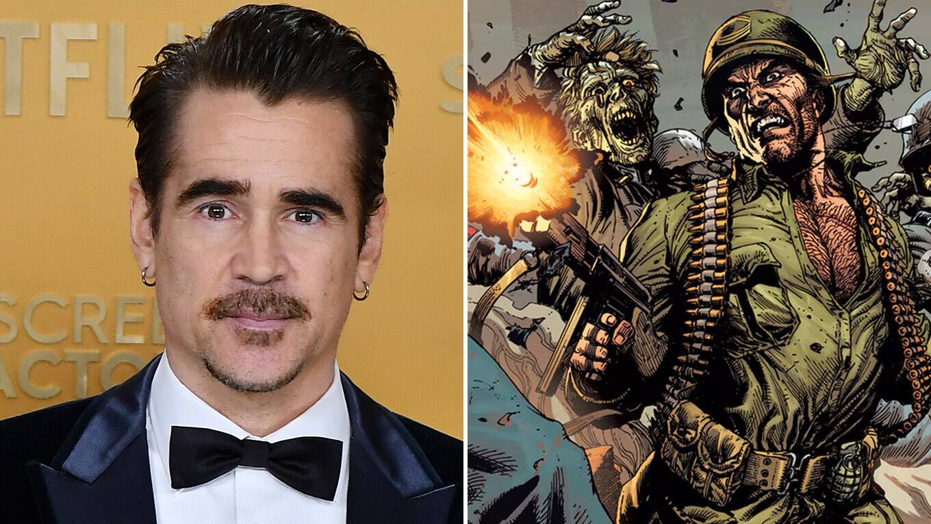Schauspieler Colin Farrell will die DC-Comic-Figur Sergeant Franklin John Rock spielen.