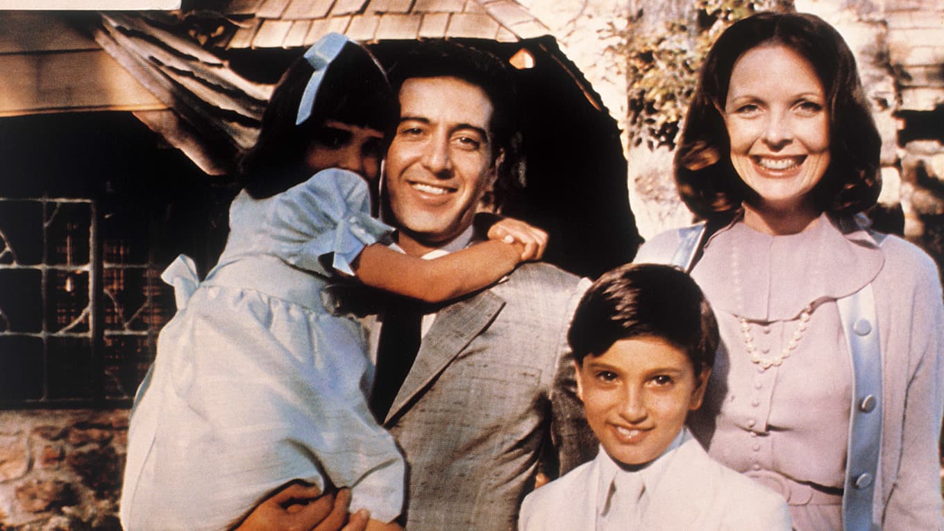 Foto aus dem Film Der Pate 2 mit Al Pacino und Diane Keaton