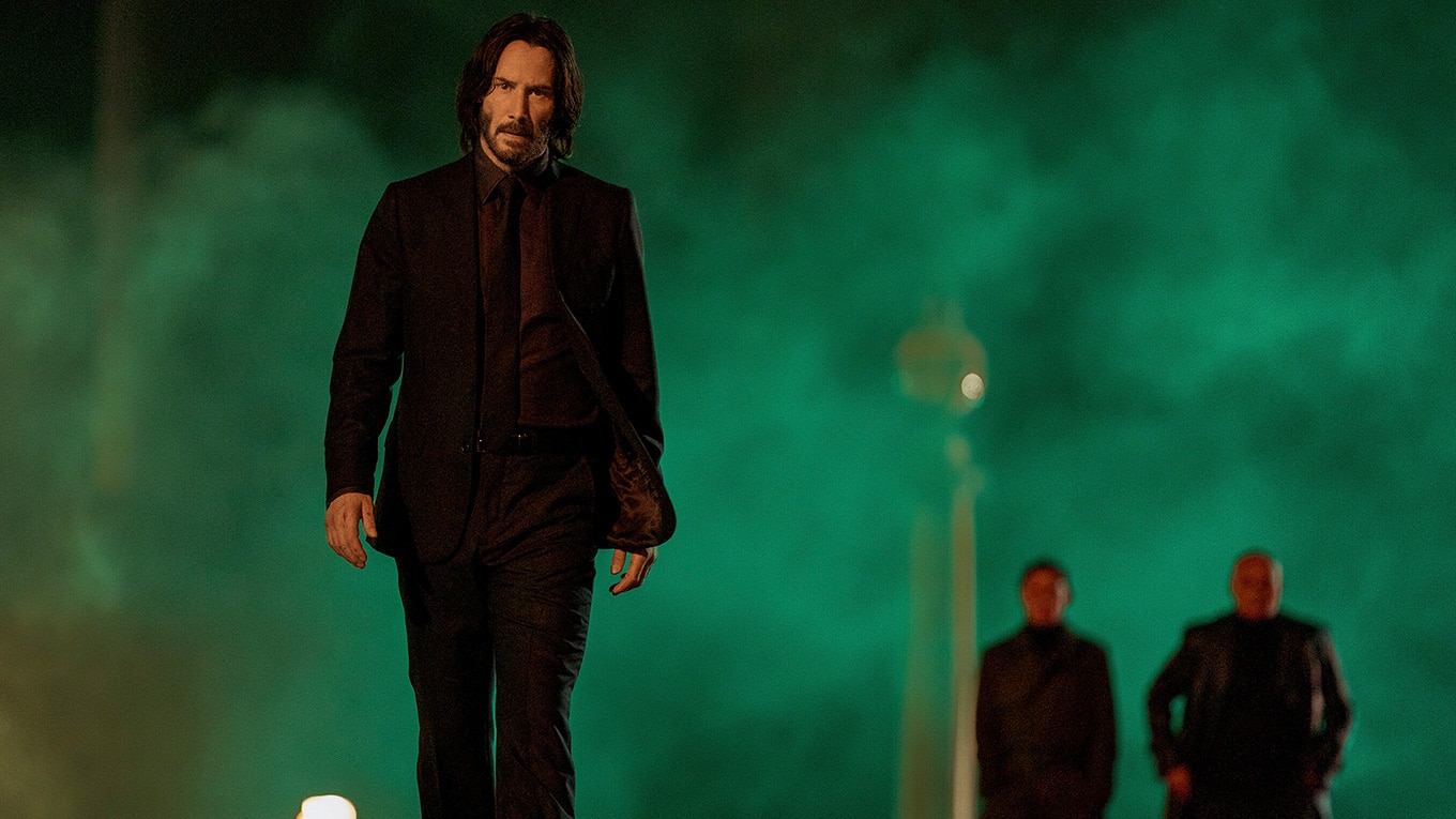 Keanu Reeves als Auftragskiller John Wick in 