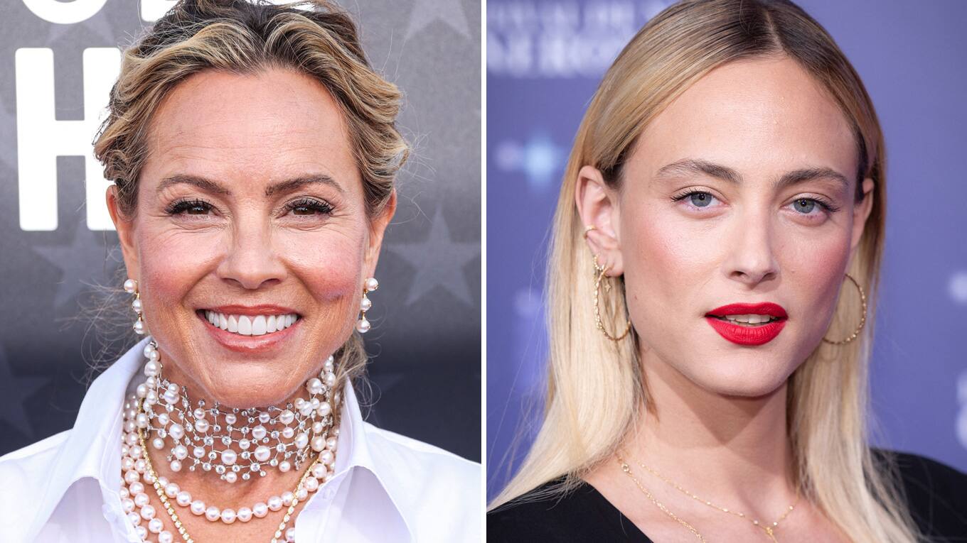 Fotos der Schauspielerinnen Maria Bello (links) und Nora Arnezeder (rechts).