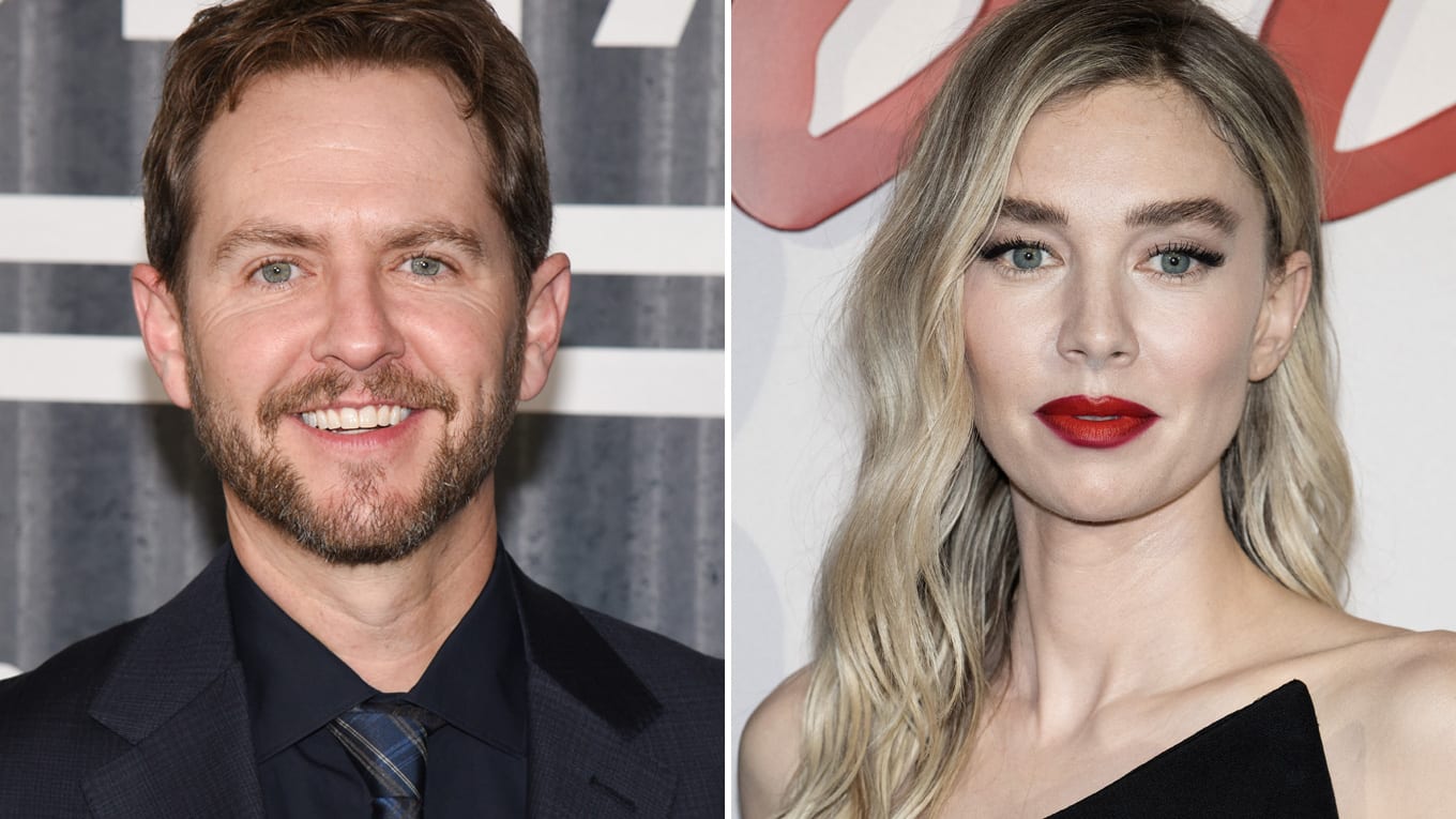 Foto des Regisseurs Matt Shakman (links) und Schauspielerin Vanessa Kirby (rechts).