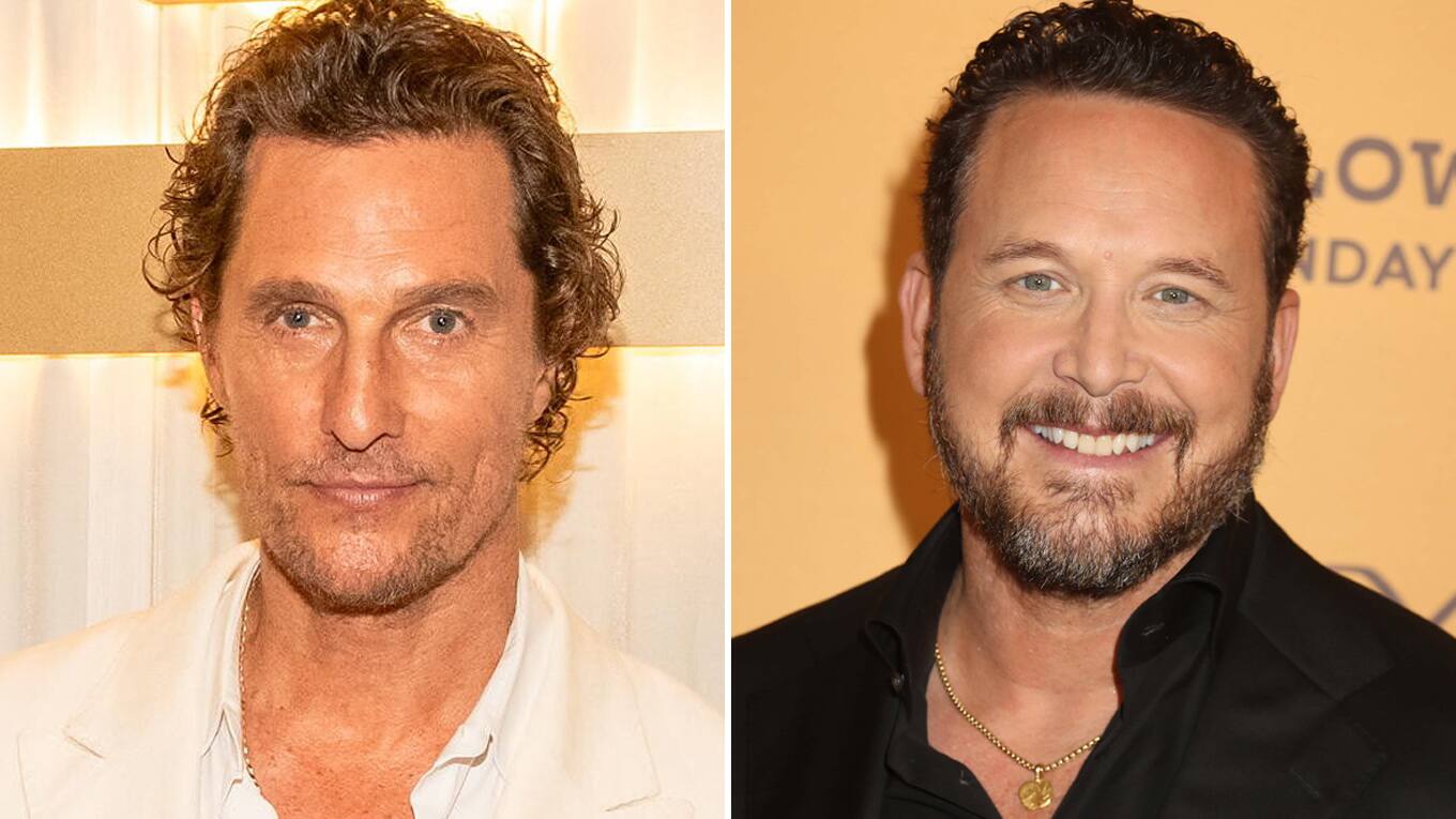 Foto von den Schauspielern Matthew McConaughey und Cole Hauser
