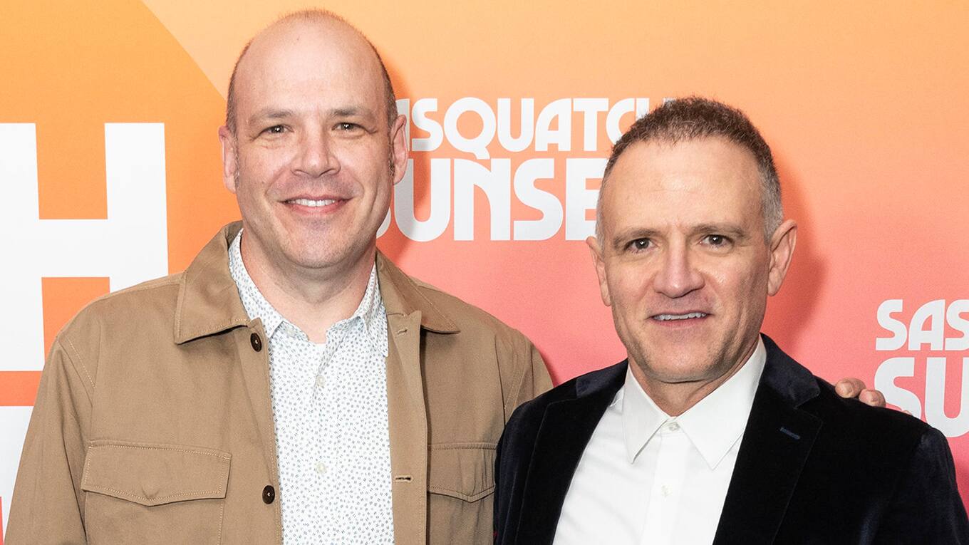 Foto der Brüder und Filmemacher Nathan Zellner (links) und David Zellner (rechts)