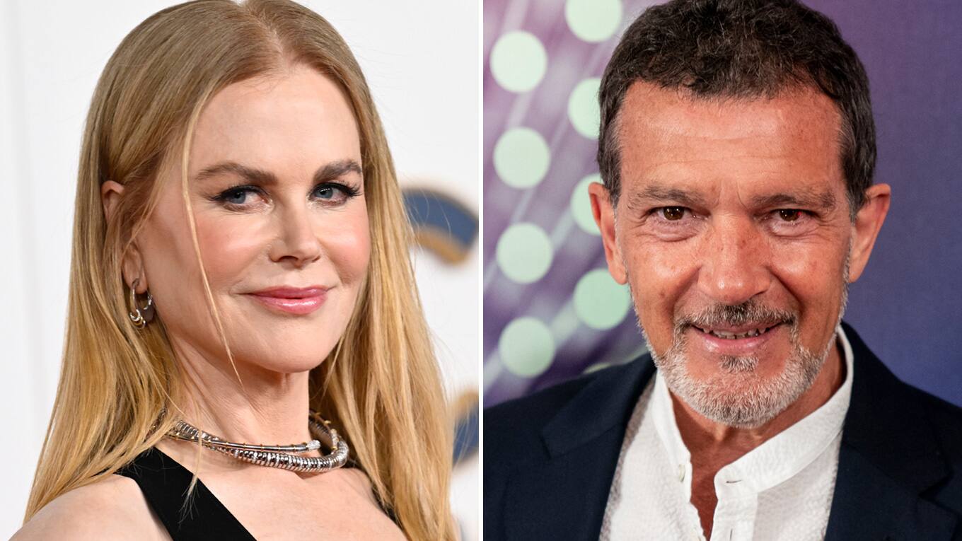 Fotos der Schauspielerin Nicole Kidman und des Schauspielers Antonio Banderas.