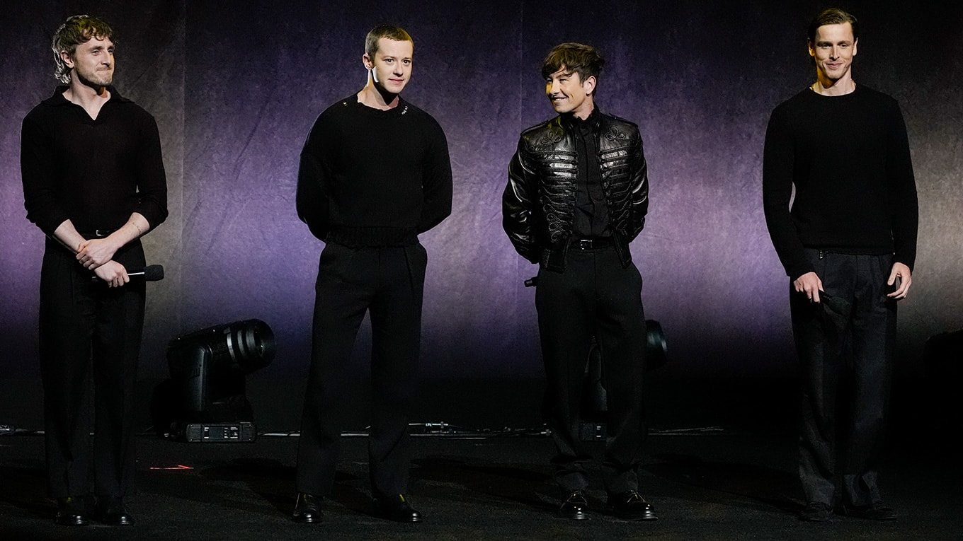 Spielen die The-Beatles-Mitglieder: Paul Mescal, Joseph Quinn, Barry Keoghan und Harris Dickinson